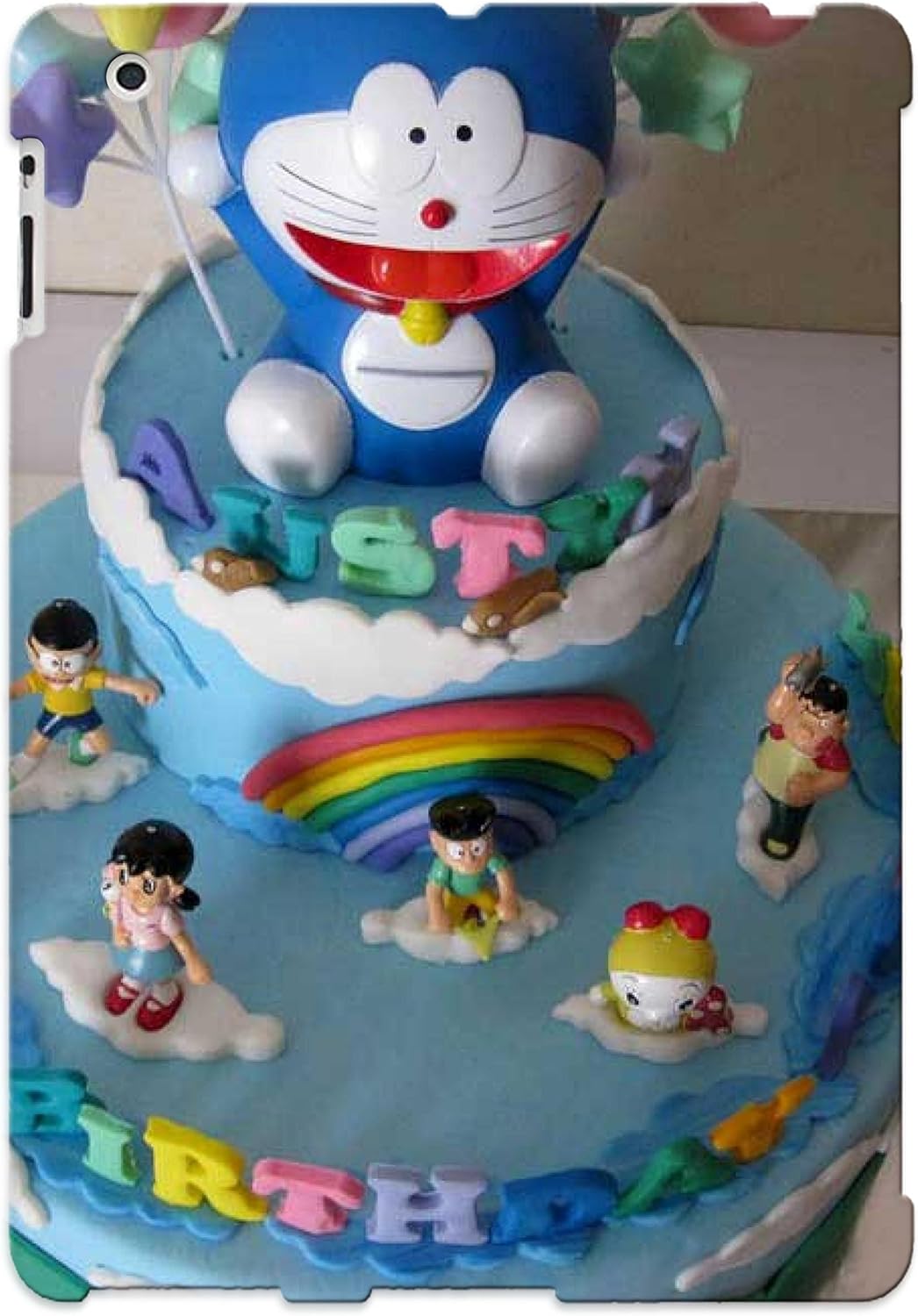 Get New Arrival Cartoon Happy Birt Ay Cake With Doraemon Dummy On It For Android Wallpaper New Arrival Cartoon Happy Birt Ay Cake With Doraemon Dummy On It For iPhone