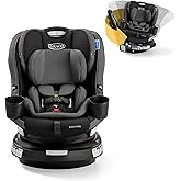 Graco EasyTurn 360 2-in-1 Convertible Car Seat, 360 Degree Rotating Infant to Toddler Rotating Car Seat, 2 Modes Forward and 