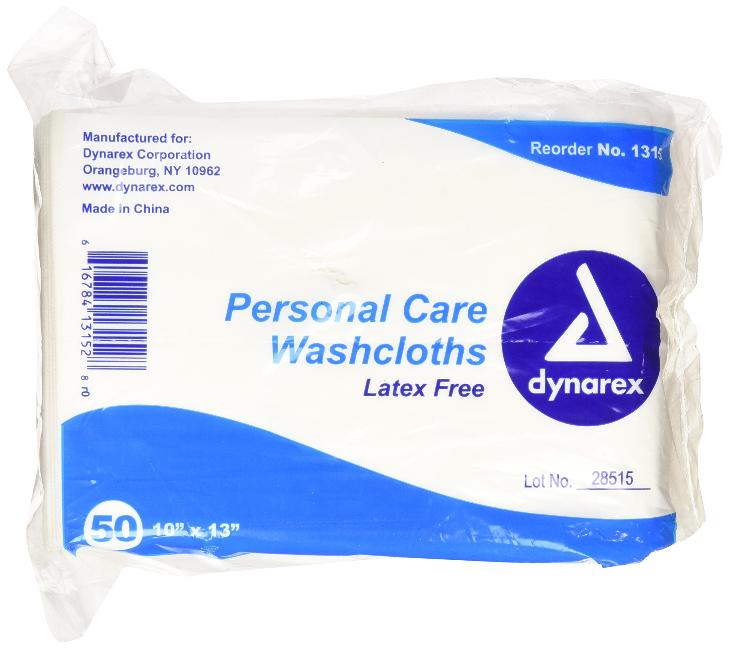 CliniGuard Dry Disposable Washcloths, Pk/50 Health
