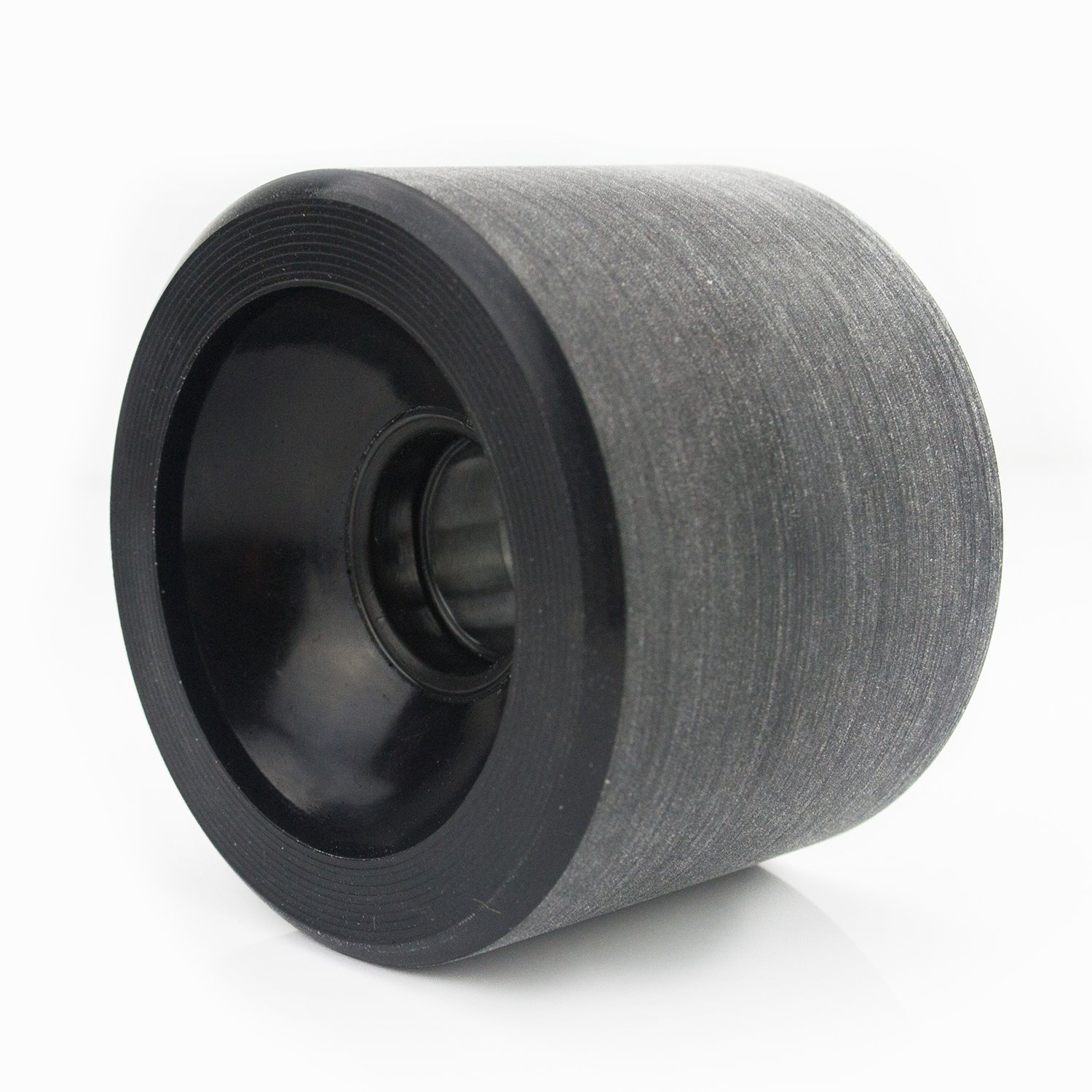 Maxfind Abec 9 Precision 608RS Double Shielded Skateboard Longboard,Kick Scooter,Inline and Roller SkatesBearings Red Silver Bearings Spacers Miniature Ball Bearings(Pack of 16) (black wheels)