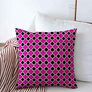 Amazon Com Decorative Throw Pillow Cover This Pink Black