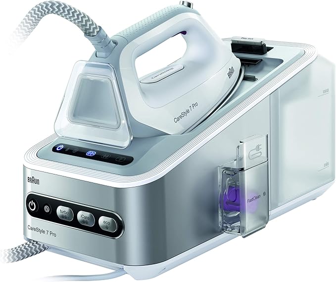 Braun IS 7155 WH - Plancha (Plancha Vapor-seco, Suela de Eloxal, 1 ...