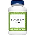 The Vitamin Shoppe Feverfew 380MG, A Traditional Herb, Once Daily (100 Capsules)