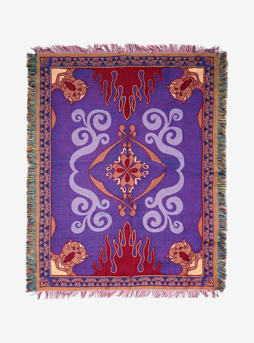 Disney Aladdin Magic Carpet Woven Tapestry Throw Blanket Amazon.co.uk