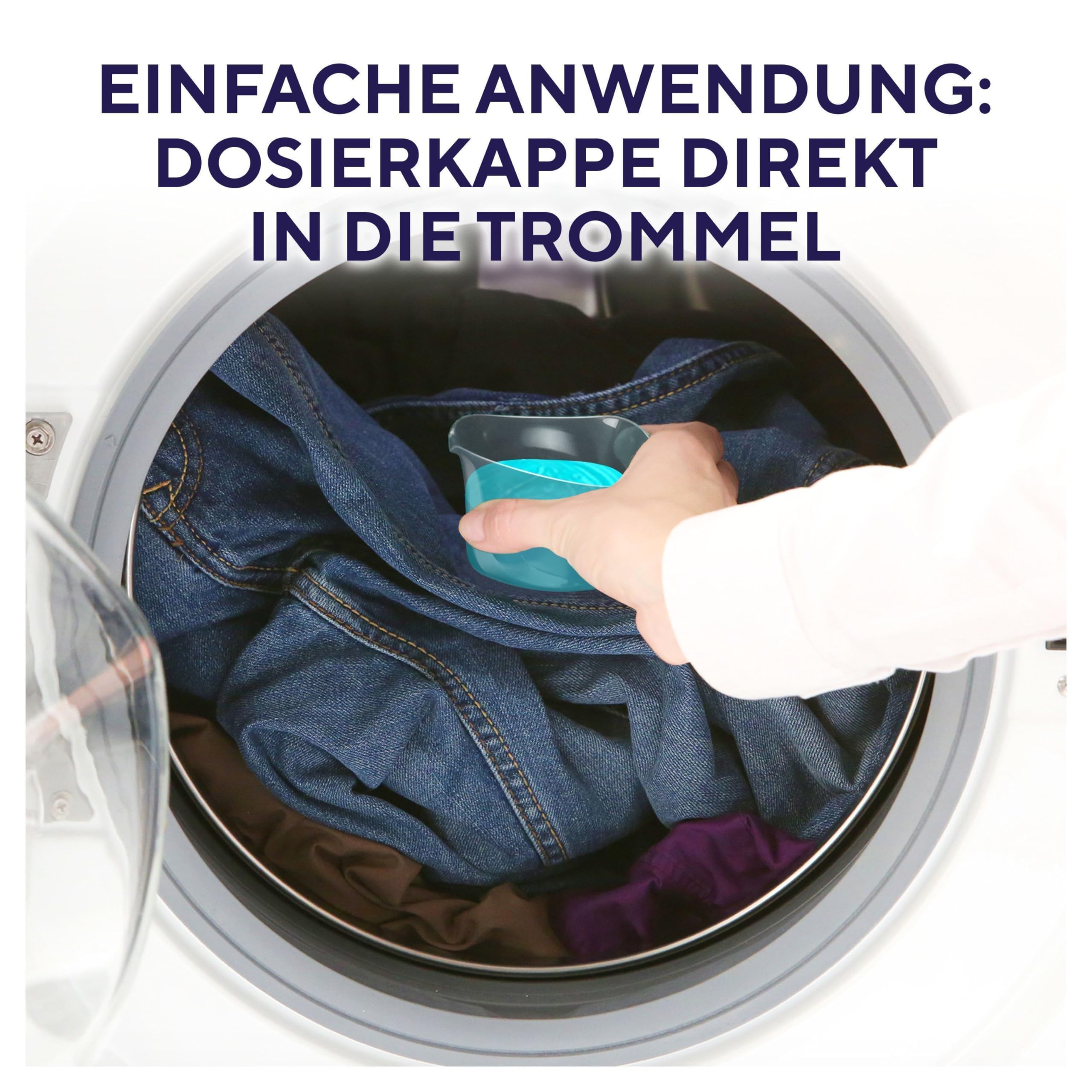 Lenor Flüssigwaschmittel, 100 Waschladungen, Blütentraum, Colorwaschmittel, Langanhaltende Frische & Geruchsentfernung Bei Kaltwäsche 5