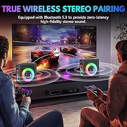 Karaoke Machine, Portable Bluetooth 5.3 Speaker