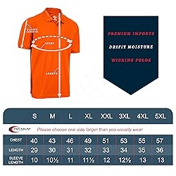 Premium Wear Men's High Moisture Wicking Polo T