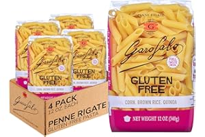 Garofalo - Premium Gluten-Free Penne Pasta, Italian Made, Corn, Rice, Potato & Quinoa Blend, Bronze-Drawn, Al Dente (4 pack)
