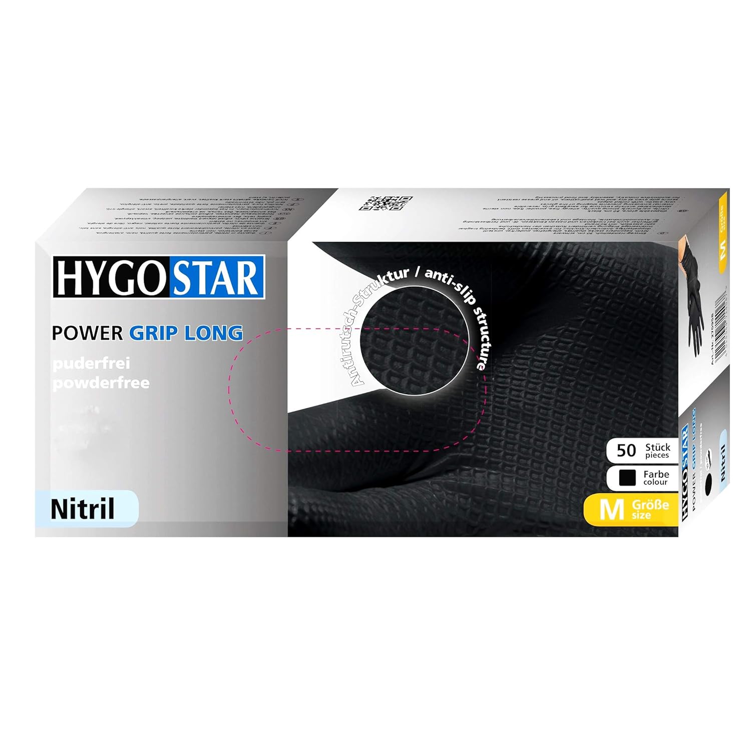 gants nitrile bleu mécanique