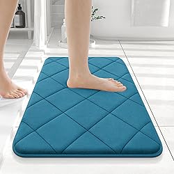 OLANLY Memory Foam Bath Mat 24x16, Ultra Soft and