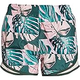 Nike Women's Dri-Fit Tempo Running Shorts (as1, Alpha, s, Regular, Regular, Green/Pink Floral)