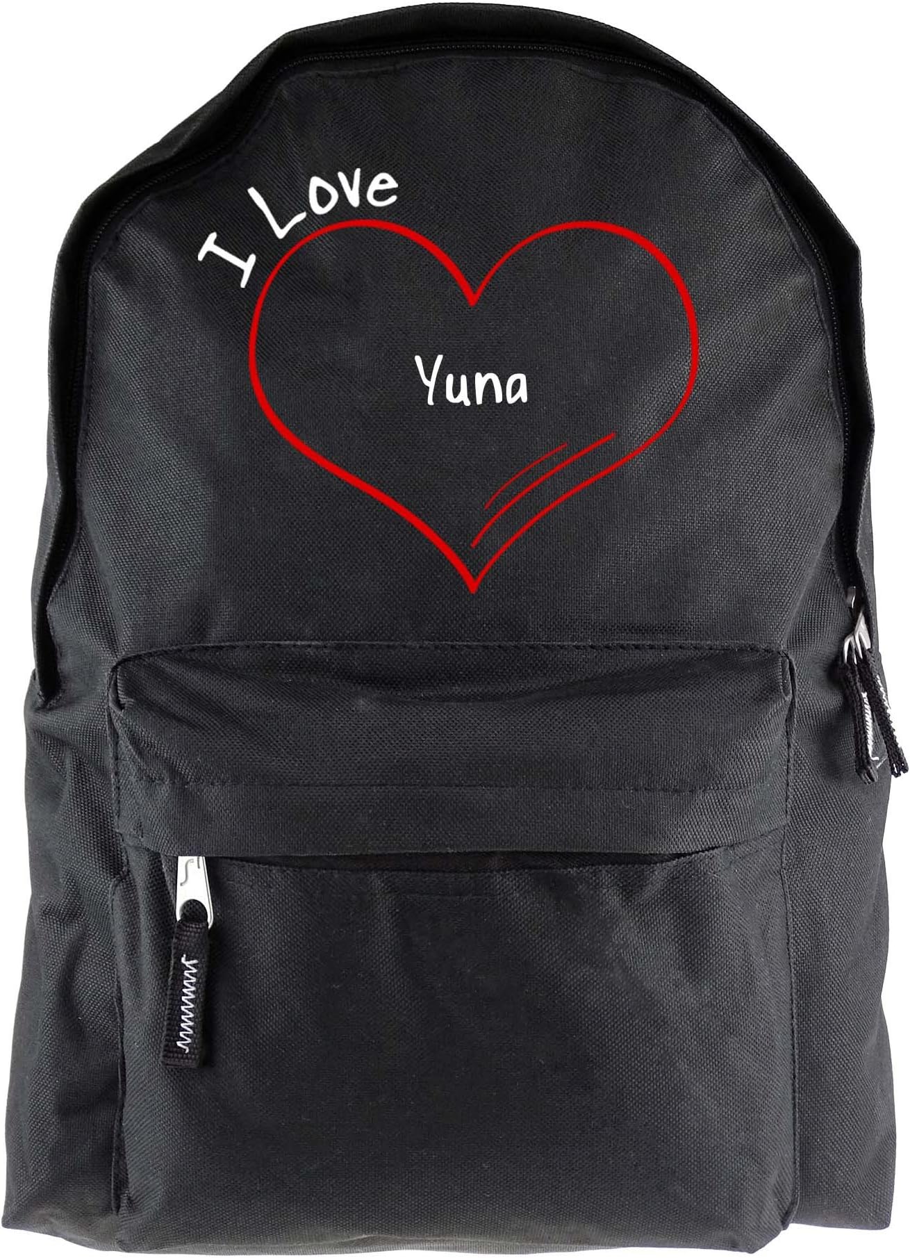 Rucksack Modern I Love Yuna Black