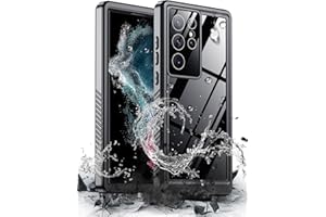 Hualele Designed for Samsung Galaxy S22 Ultra Case, Waterproof Built-in Screen Protector Full Protection Heavy Duty Shockproo