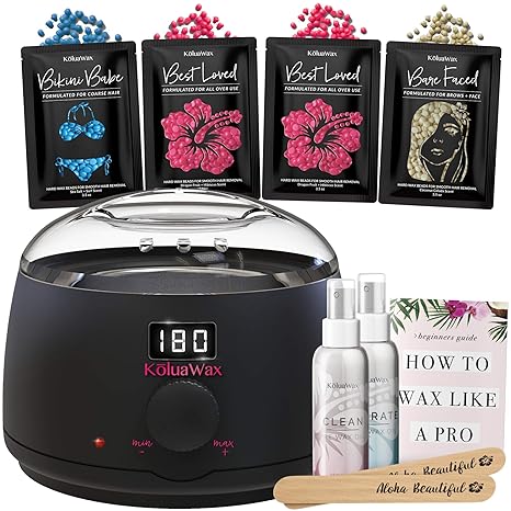 Waxing Kit Wax Warmer Hair Removal 