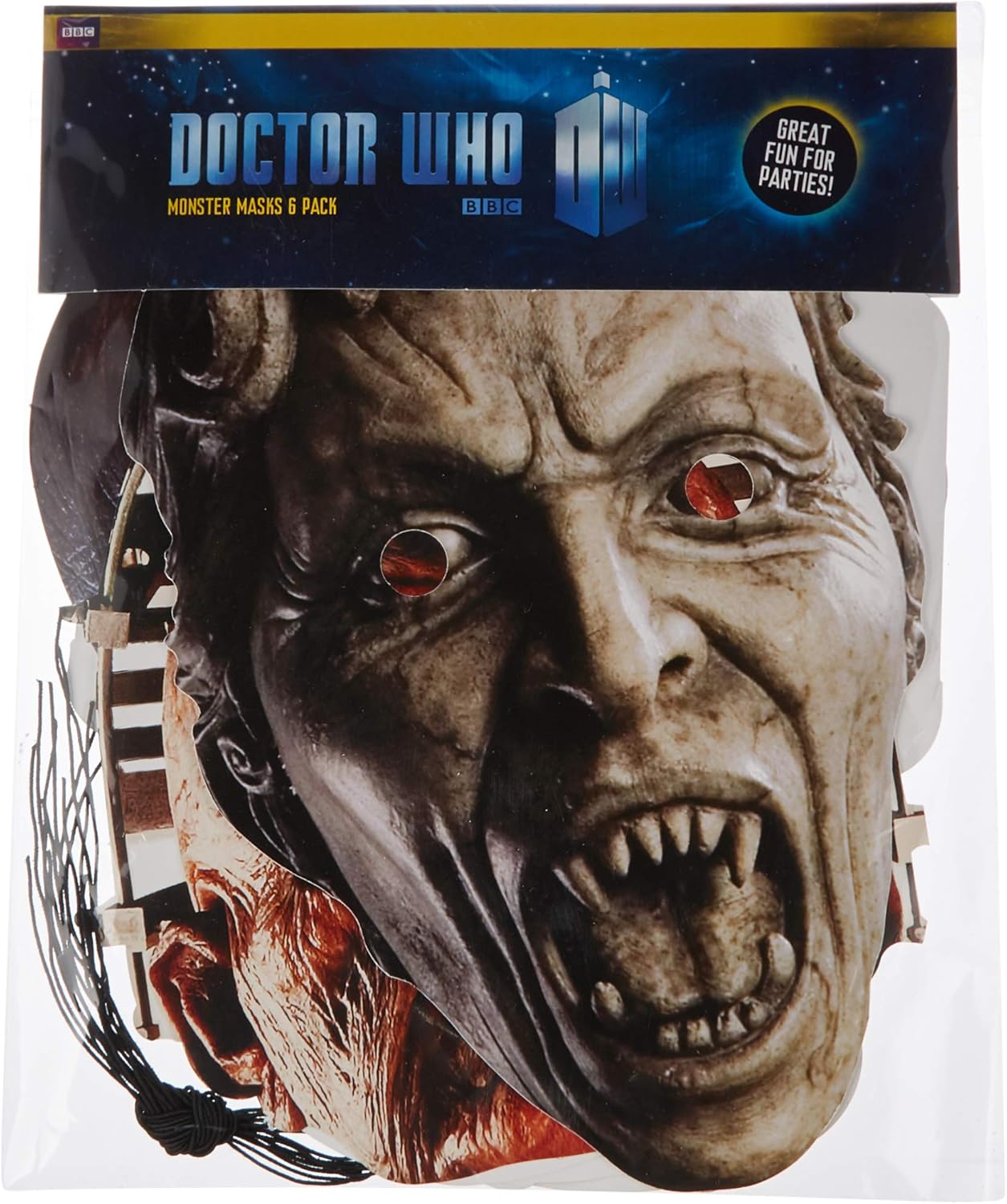 Amazon ドクター フー Smp70 サイバーマン スマイラー ダブロ ウィーピング天使 空のチャイルド サイレントモンスターハロウィーンマスク パーティーマスク キッズコスチューム 変身 なりきり おもちゃ