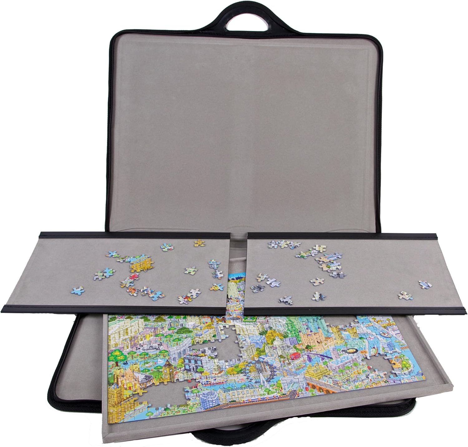 Super Saturday Jigthings JIGSORT 500 Jigsaw Puzzle Case For Up To 500