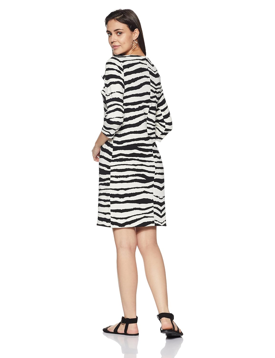 van heusen women's body con synthetic knee long dress