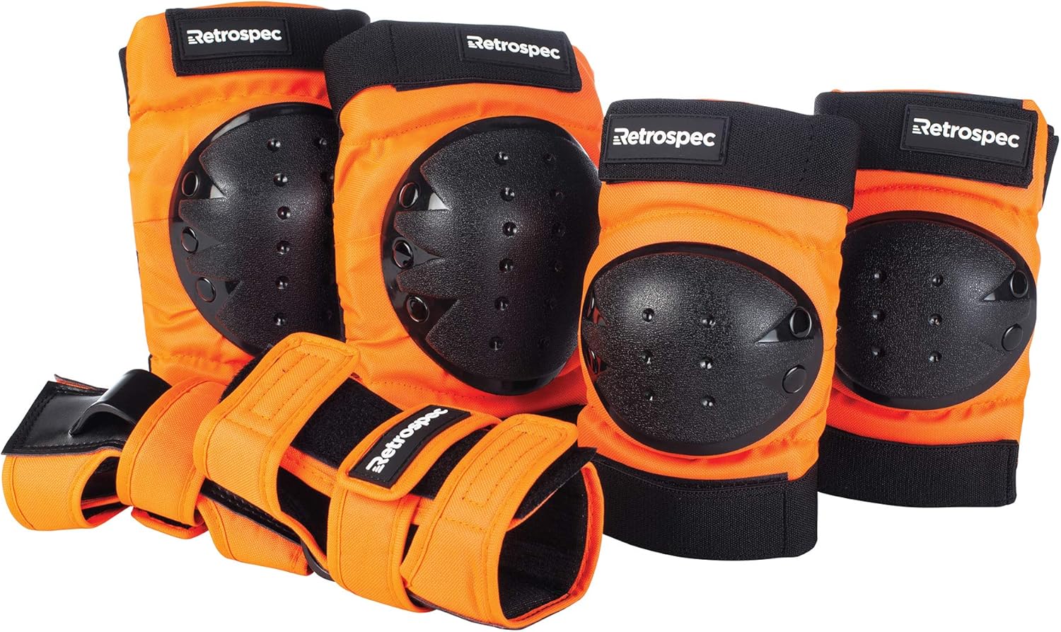 Retrospec Adult/Youth/Child Knee Pads Elbow Pads and Wrist Guards Protective Gear : Sports & Outdoors