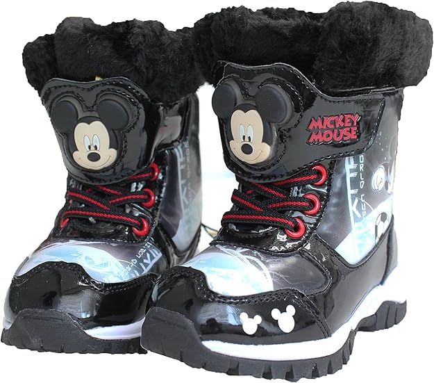 winter mickey mouse boots