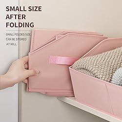 Homsorout Closet Baskets for Shelves Trapezoid