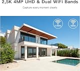 ARENTI 5G/2.4G Pan Tilt Outdoor Security Camera 2.5K 4MP WiFi CCTV view 2