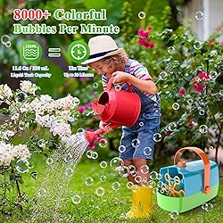Bubble Machine, 3 in 1 Bubble Maker, Bubble Blower