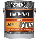 INSL-X Acrylic Latex Traffic Paint, White, 1 Gallon