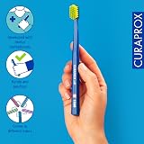 Curaprox Swiss 1560 Soft Toothbrush 0.15mm 3 Pack Assorted Colors view 4