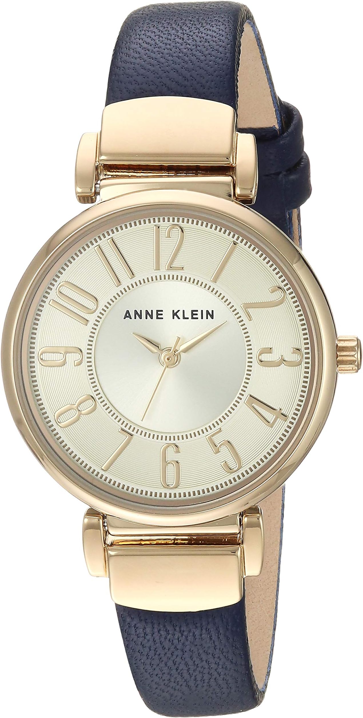 Women's Easy-to-Read Leather Strap Watch, AK/2156