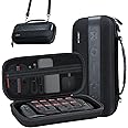 JSAUX Carrying Case for Nintendo Switch 2 (2025), Large Capacity Hard Shell Travel Case with 20 Game Card Slots, Storage Bag for Switch 2 and Accessories | Portable & Durable Protective Shell – Black