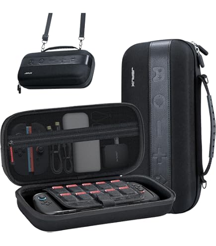 JSAUX Protective Case for Nintendo Switch 2 JoyCon, PC Transparent