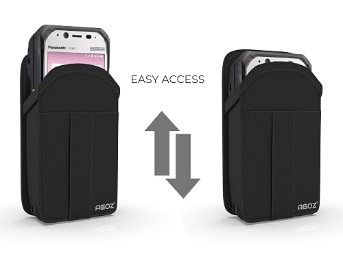 Agoz Panasonic TOUGHBOOK N1 T1 Scanner Holster, Rugged Case Pouch 