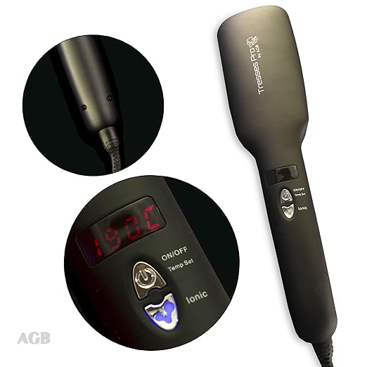 Amazon.com: cepillo para polvo alisador de cabello para ...