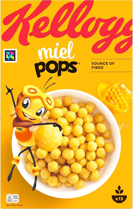 Miel Pops Cereales Sabor Miel 400g