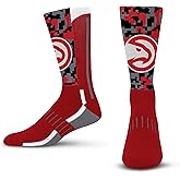 For Bare Feet NBA mens Nba Digi Mashup Crew Sock Large