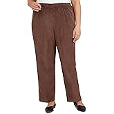 Classic Corduroy Elastic Waist Short Length Pant