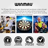 WINMAU Pro Zone Precision PVC Darts Mat with Integrated Raised Oche Line view 7