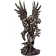 Ebros Gift Hacksaw Ridge Guardian Angel Military Soldier Carrying A Wounded Brother Figurine 13" Tall Marine Special Unit Hero of The American US Army Statue Patriotic Decor War Combat Sculpture