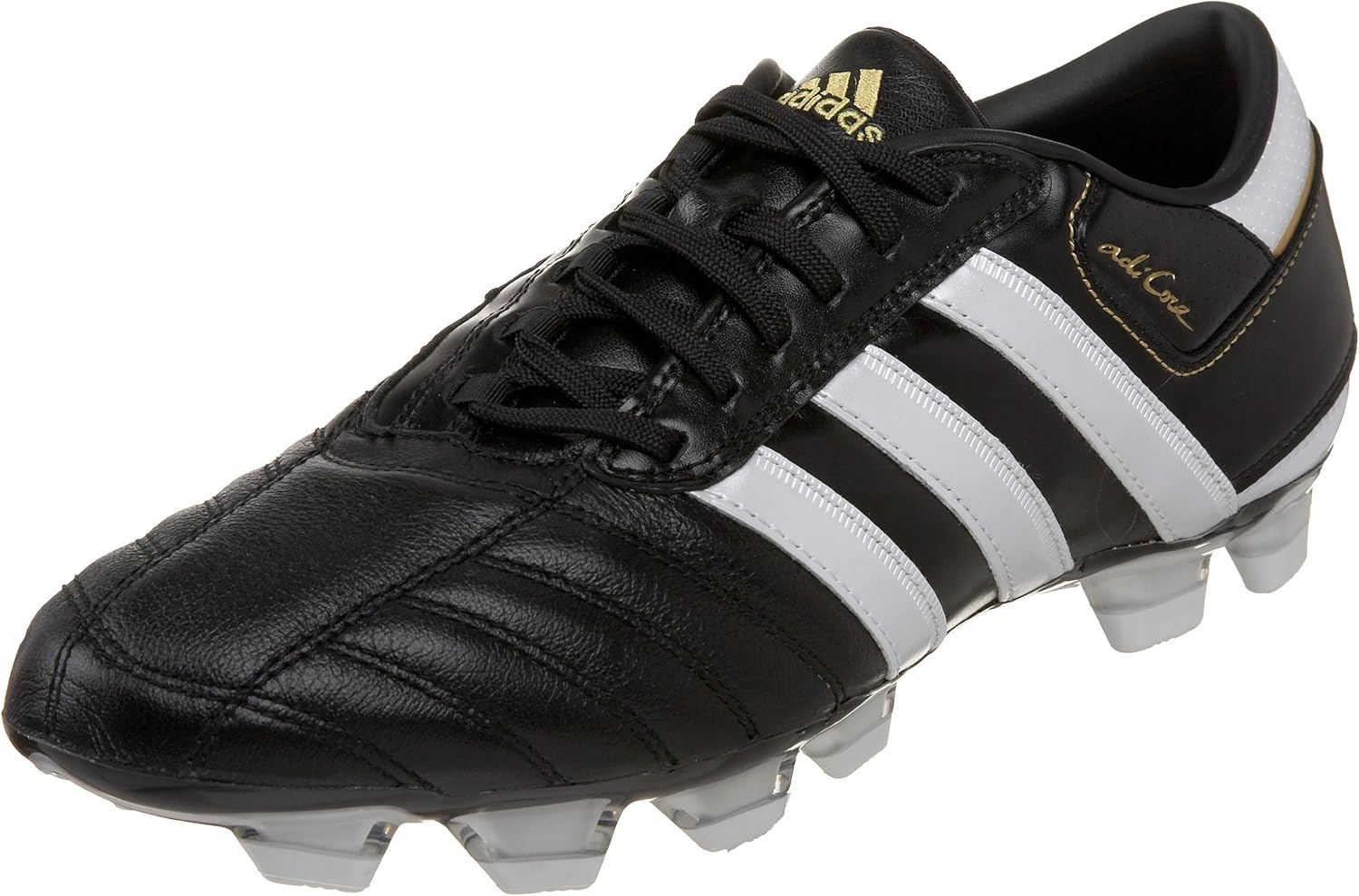 adidas Men's adiCORE III TRX FG Soccer Cleat, Black/White