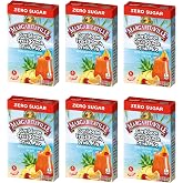 Margaritaville Caribbean Fruit Punch Singles To Go Mix - Pack of 6 Boxes | 6 Servings Each, 36 Total Servings - Caribbean Fruit Punch Low Calorie Drink Mix, Water Flavoring Packets - Just Add Water