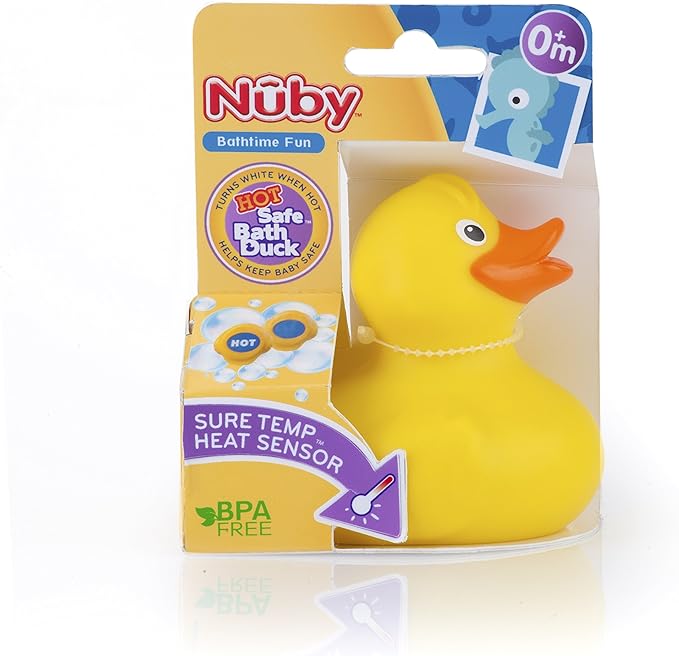 nuby duck bath toy