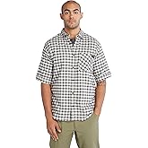 Timberland PRO Unisex-Adult Woodfort Short-Sleeve Lightweight Flannel Flex Shirt