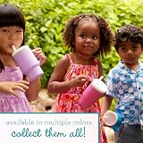 Infantino My 1st Tumbler 9 oz Bubble Gum Leak-Resistant Straw Handle view 4