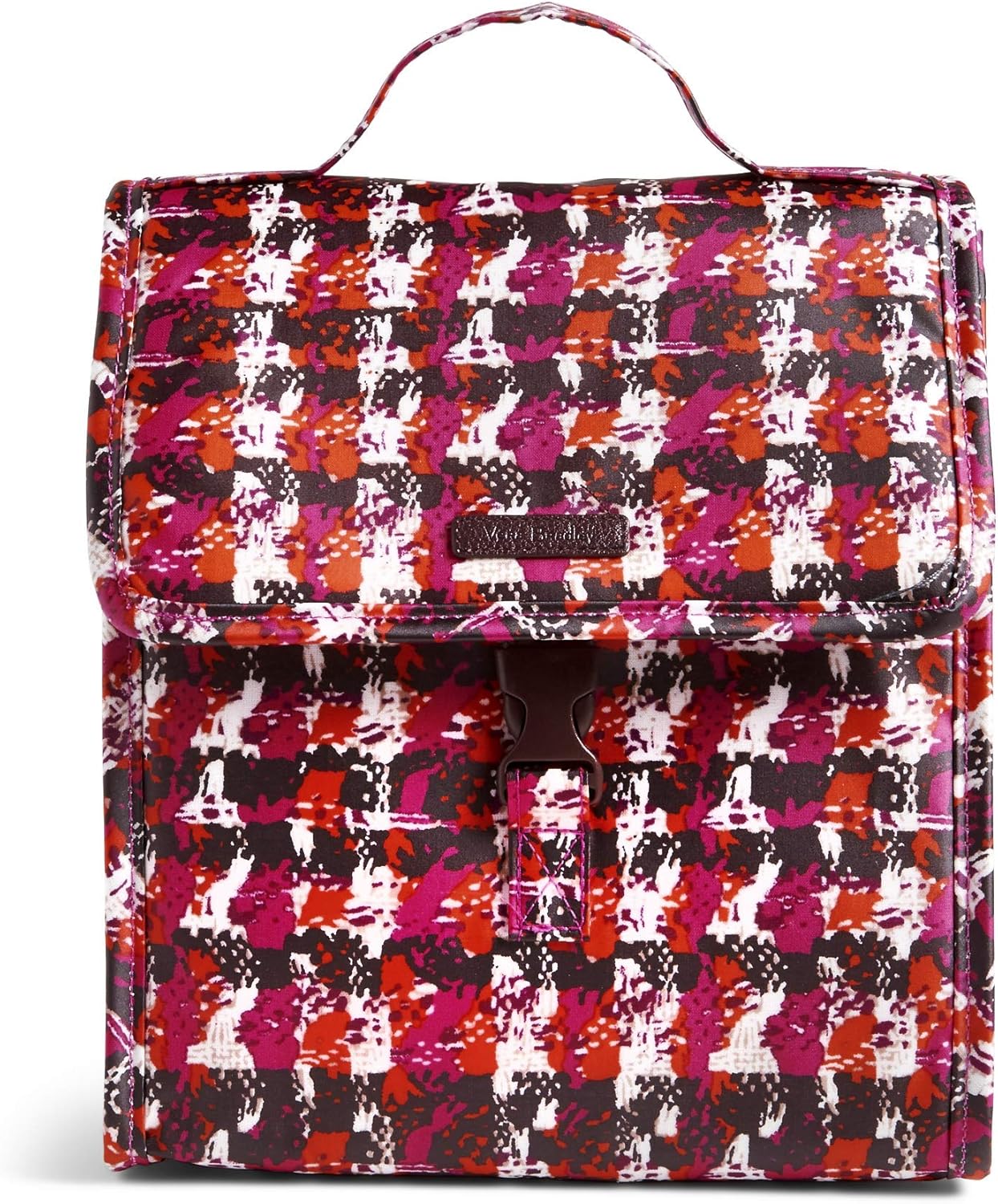 houndstooth lunch bag