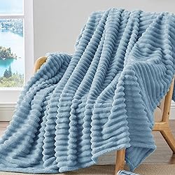BEDELITE Fleece Throw Blanket for Couch - 300GSM