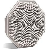 Sud Scrub® Antimicrobial Silicone Face Scrubber, 1 Pack, Gentle Face Exfoliator for Sensitive Skin, Eco Friendly Facial Cleansing Brush, Exfoliating Face Brush for Men and Women (Clay)