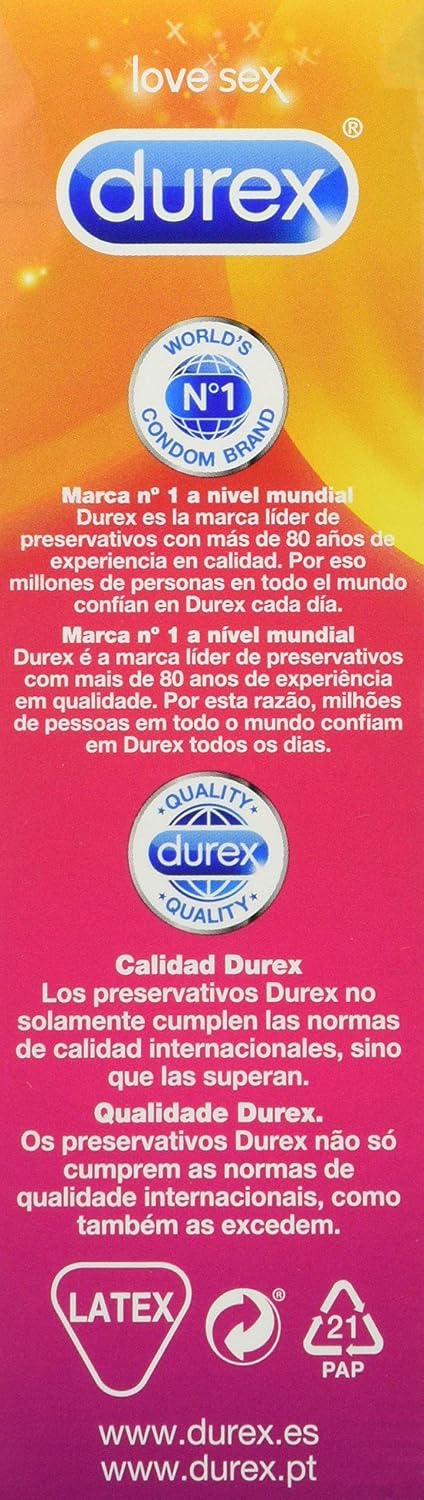 Durex Dame Pleasure 12 Units, 0.058 kg, Transparent, 12 count (Pack of 1) - Image 4