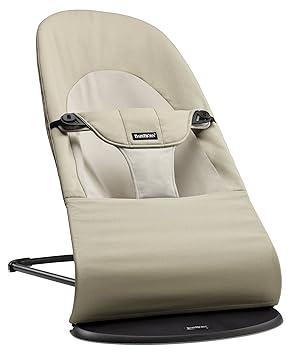 BABYBJÖRN Babywippe Balance Soft (Khaki/Beige, Baumwolle)