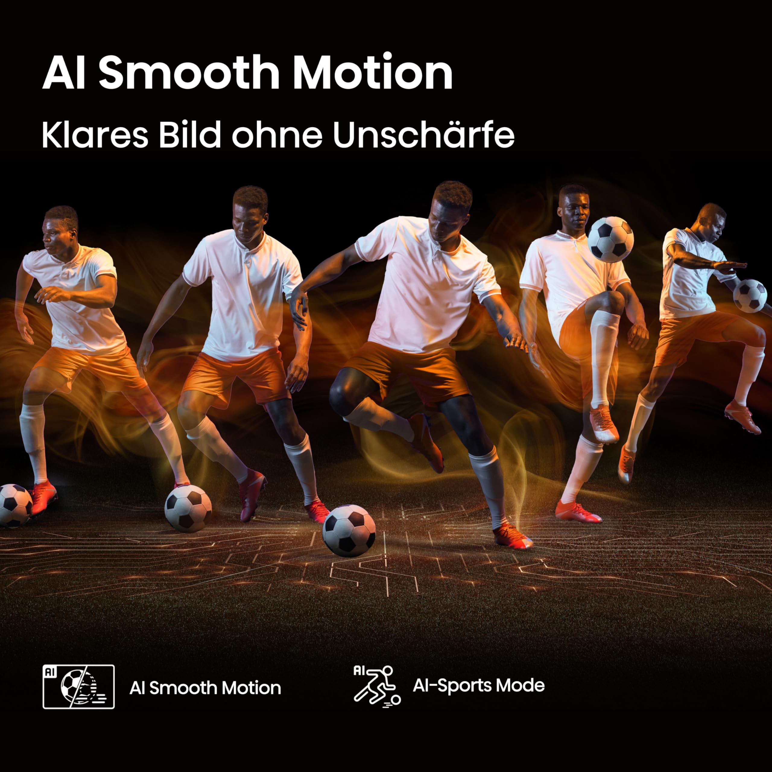 Hisense 85E7Q Fehrnseher, 85 Zoll, 4K UHD QLED, Smart TV, Game Mode Plus, Filmaker Mode, Dolby Vision Atmos, HDR10, HLG, HDR Immersive, AI 4K Upscaler, DTS:X, Sprachsteuerung [2025] 7