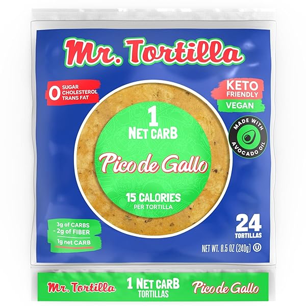 MR. TORTILLA 1 NET CARB TORTILLAS (PICO DE...